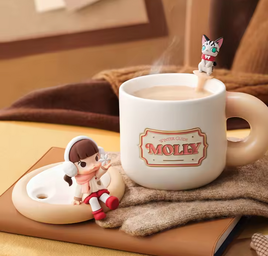 POP MART Molly Winter Fit Check Series-Cup 1PC