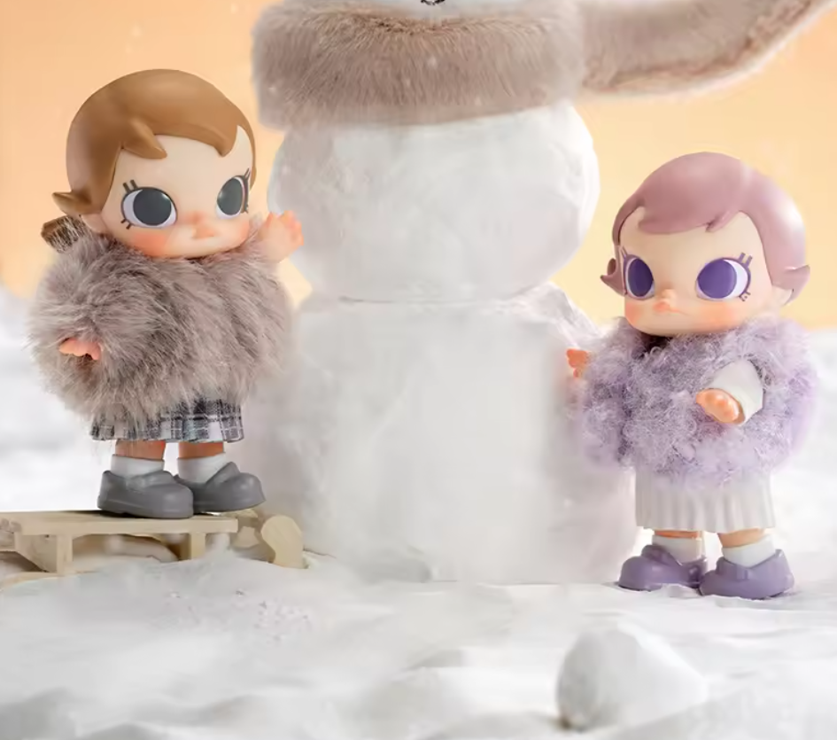 POP MART Baby Molly Winter Fit Check Series-Vinyl Plush Pendant Blind Box 1PC