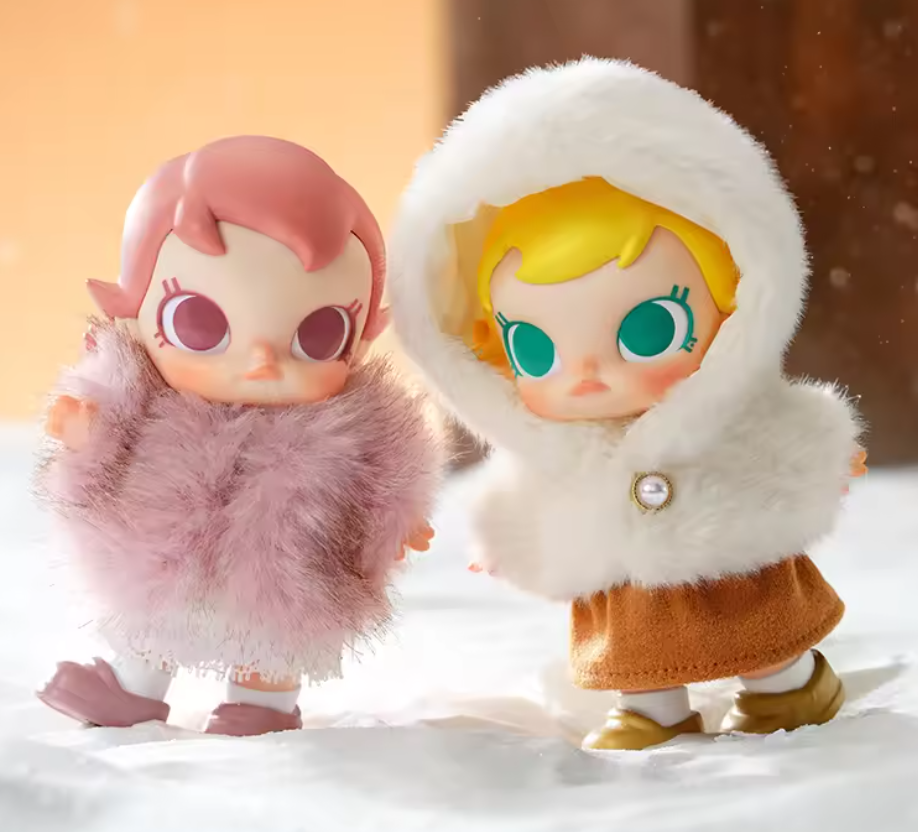 POP MART Baby Molly Winter Fit Check Series-Vinyl Plush Pendant Blind Box 1PC