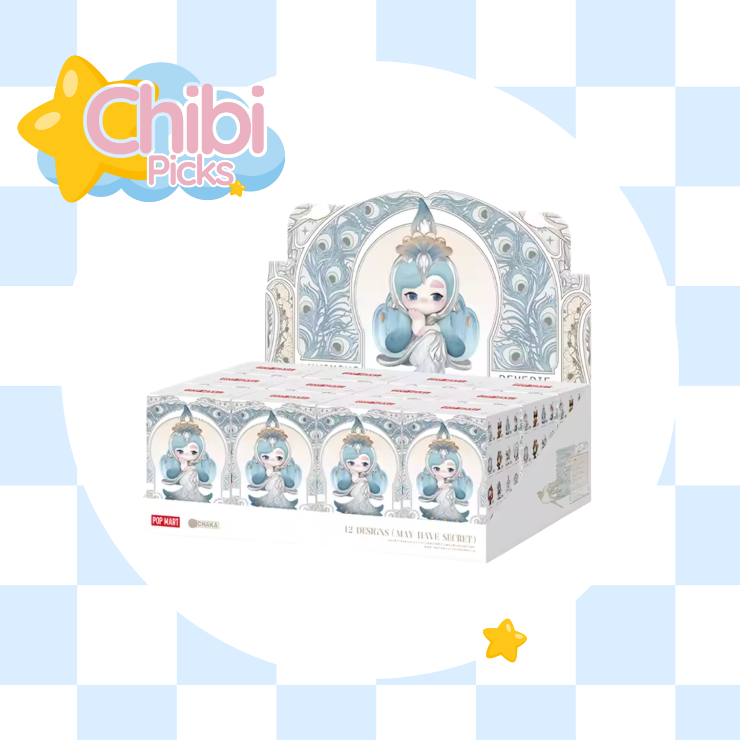 POP MART CHAKA Luminous Reverie Series Figures Blind Box 1PC