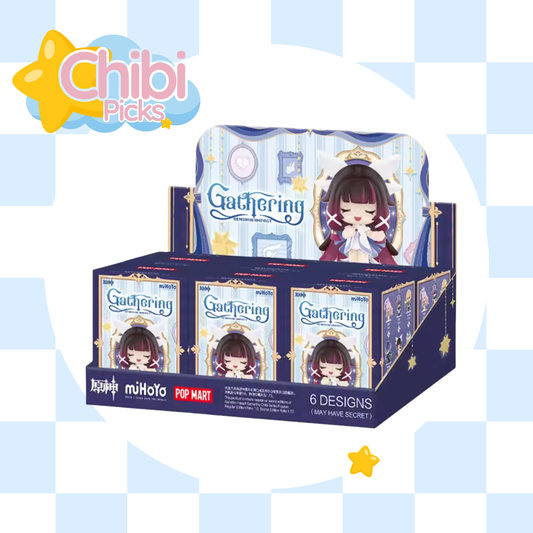 POP MART Genshin Impact Gathering Chibi Series Figures Blind Box 1PC