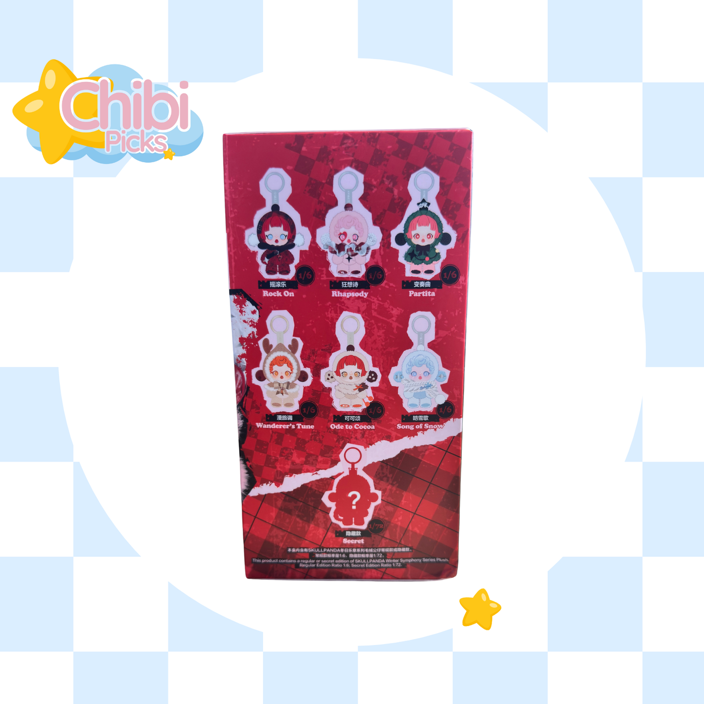 POP MART SKULLPANDA Winter Symphony Series Mystery Box 1PC