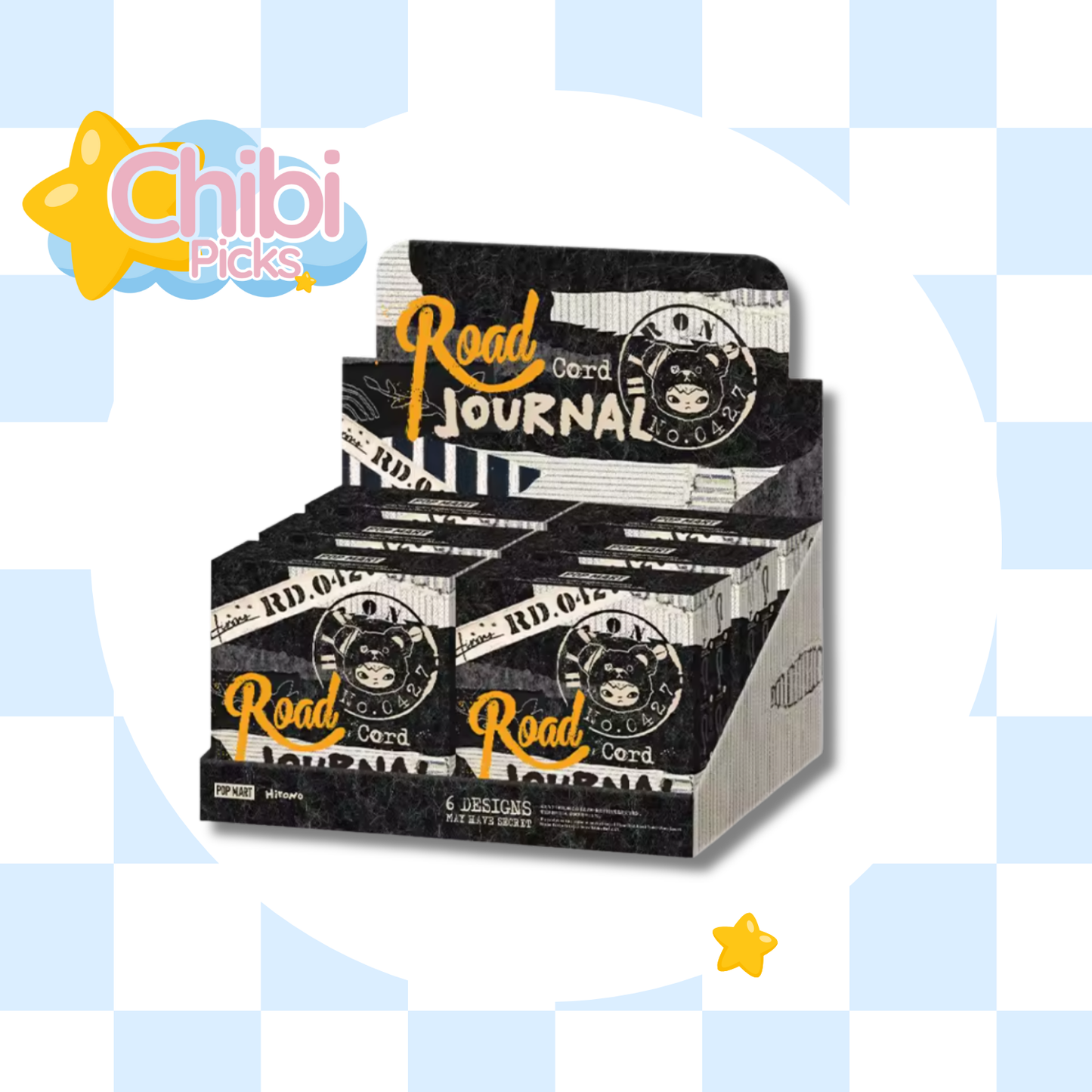 POP MART Hirono Road Journal Series-Phone Lanyard Blind Box 1PC